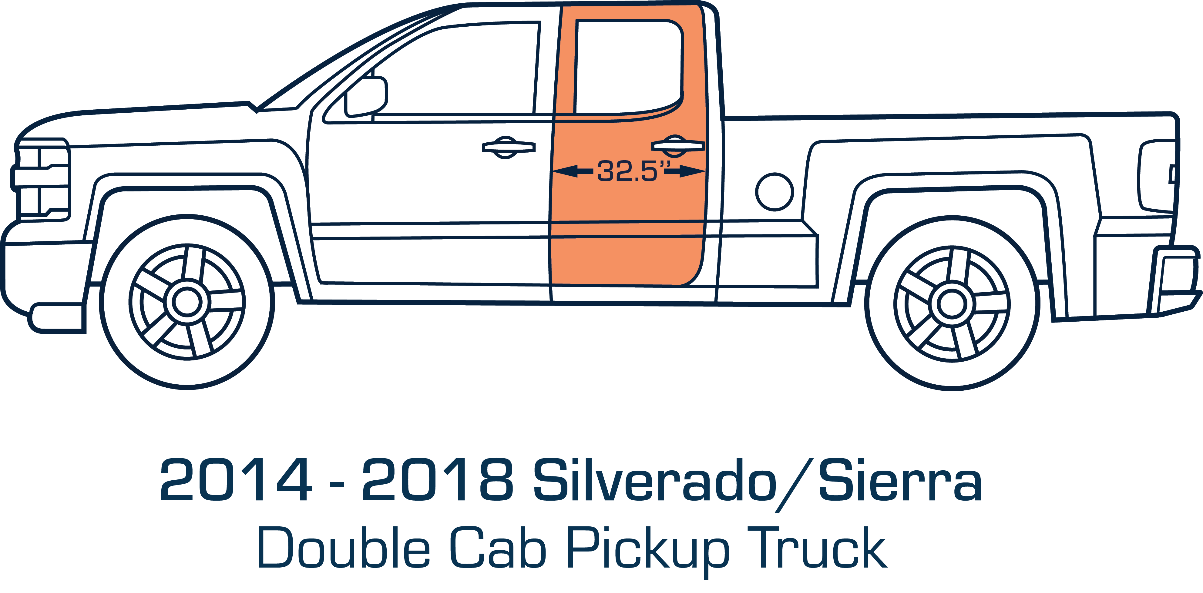 2014-2018 Silverado/Sierra Double Cab – Original Appearance Manufacturing