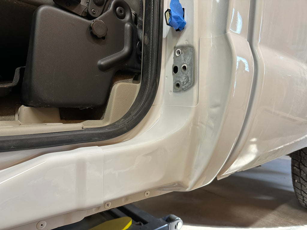 1999-2016 Super Duty (F-250/350/450) Extended Cab, Slip On Rocker Panels + Cab Corner Covers