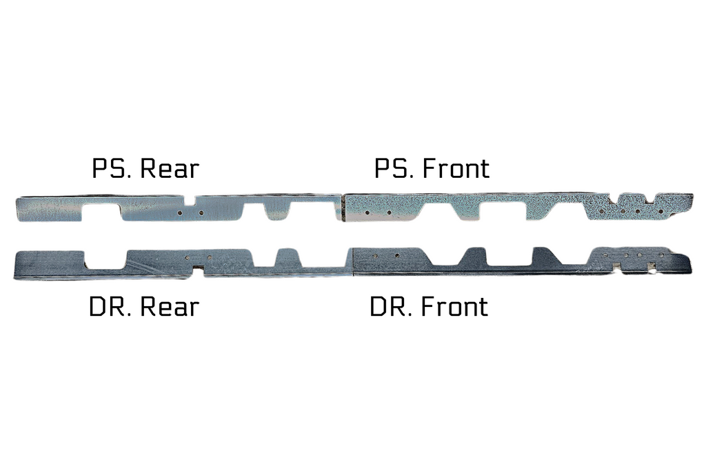 Quick Brackets For Inner Rockers- 2009-2014 Ford SuperCrew/ Crew Cab