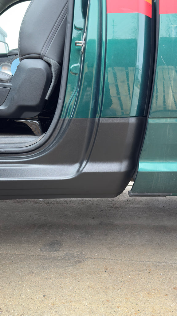 2009-2024 Ram 1500 Single Cab (2019-2024 "Classic"), Slip On Rocker Panels + Cab Corner Covers