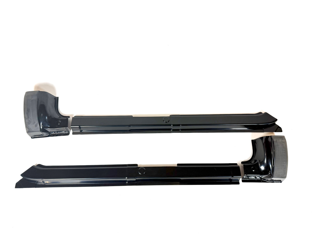 1999-2016 Super Duty (F-250/350/450) Crew Cab, Slip On Rocker Panels + Cab Corner Covers