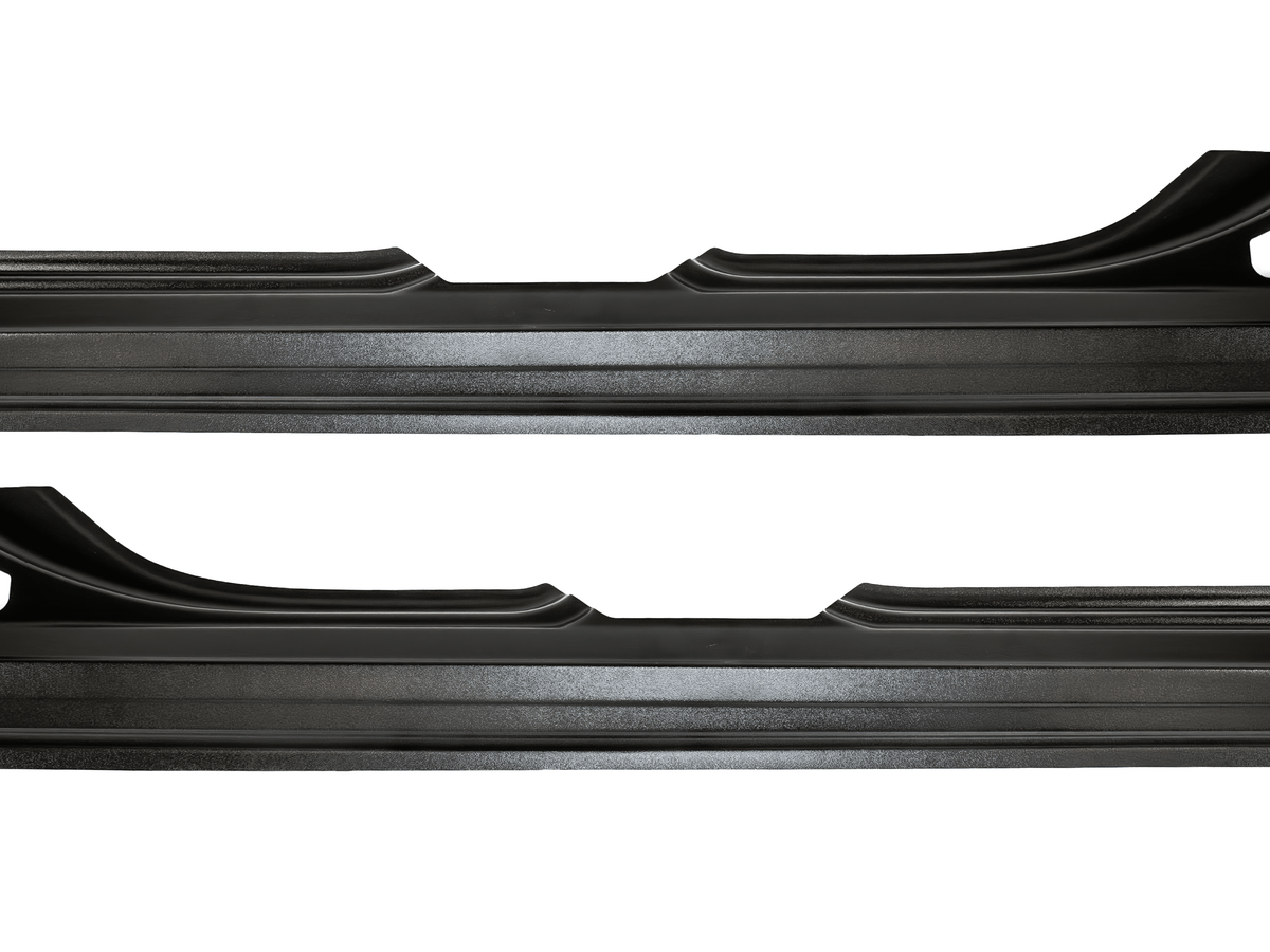 Original Appearance Manufacturing Quick Covers '09-'18 Ram Crew Cab, Slip On Rocker Panel + Cab Corner Cover plastic slip on rocker panels