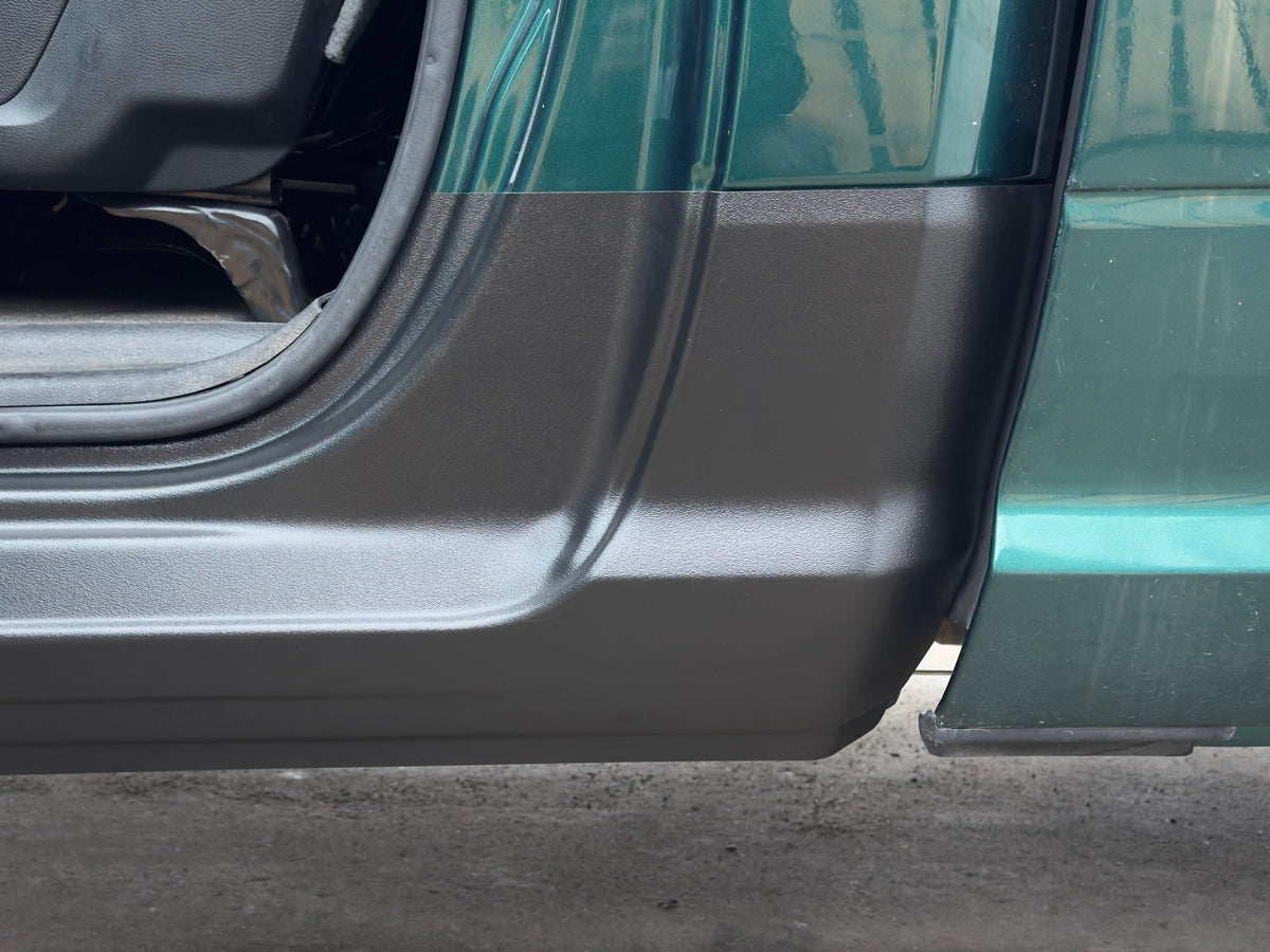 Original Appearance Manufacturing Quick Covers '09-'24 Ram 1500 Single Cab ('19-24 "Classic"), Slip On Rocker Panel + Cab Corner Cover plastic slip on rocker panels