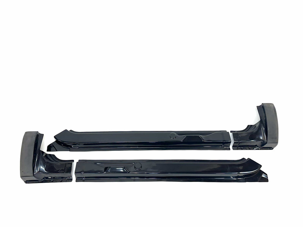 F250 Rocker Guard 1999-2016 Super Duty (F-250/350/450) Extended Cab, Slip On Rocker Pane ...