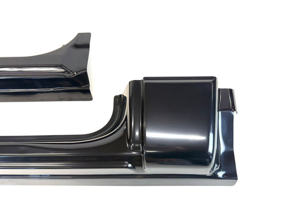 Original Appearance Manufacturing Ford / Mercury 2009-2014 F-150 Single Cab, Slip On Rocker Panel + Cab Corner Cover plastic slip on rocker panels