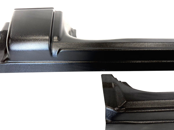 Original Appearance Manufacturing Ford / Mercury 2009-2014 F-150 Single Cab, Slip On Rocker Panel + Cab Corner Cover plastic slip on rocker panels