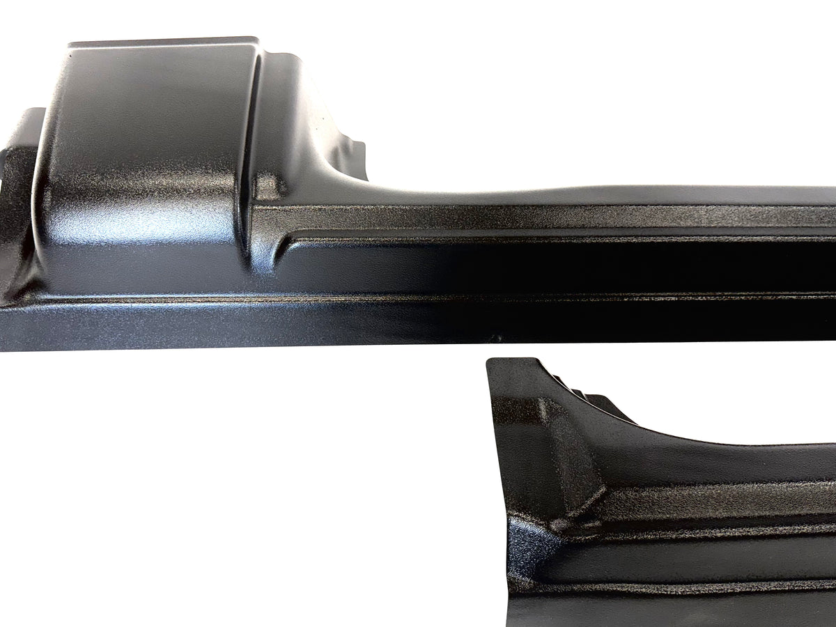 Original Appearance Manufacturing Ford / Mercury 2009-2014 F-150 Single Cab, Slip On Rocker Panel + Cab Corner Cover plastic slip on rocker panels