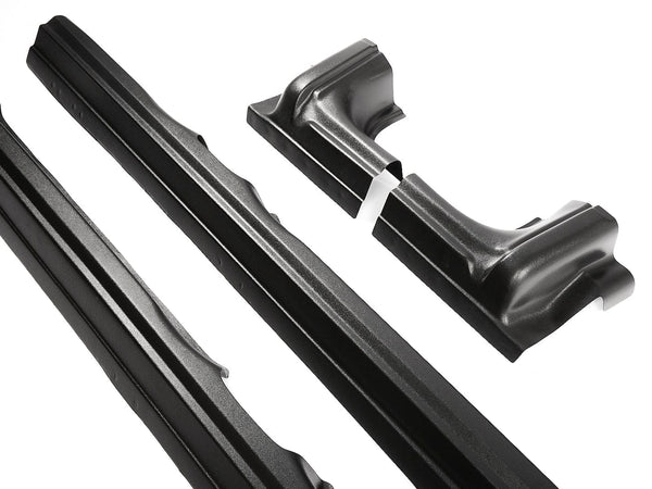 Original Appearance Manufacturing Ford / Mercury 2009-2014 F-150 SuperCrew Cab, Slip On Rocker Panel + Cab Corner Cover plastic slip on rocker panels