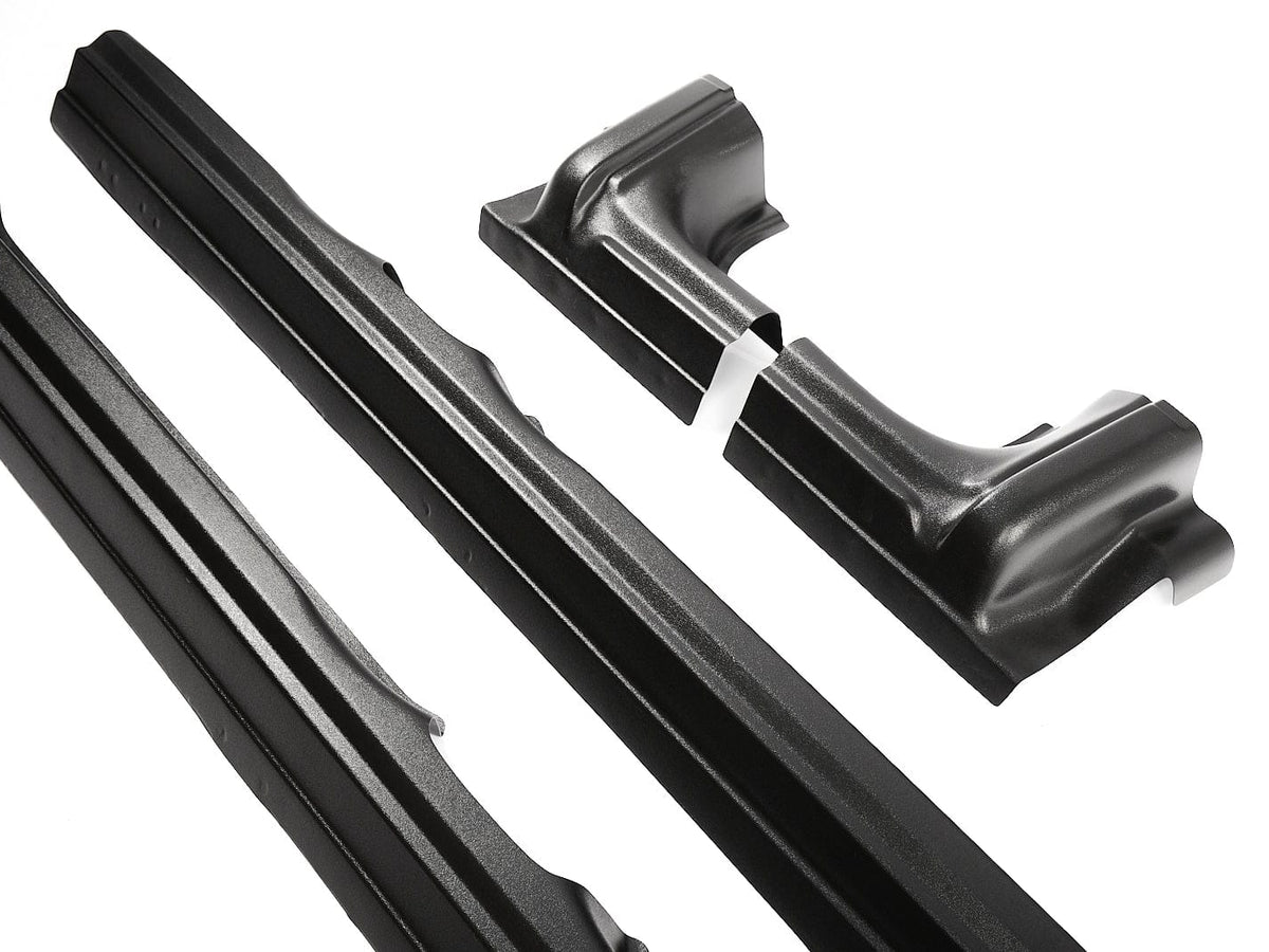 Original Appearance Manufacturing Ford / Mercury 2009-2014 F-150 SuperCrew Cab, Slip On Rocker Panel + Cab Corner Cover plastic slip on rocker panels