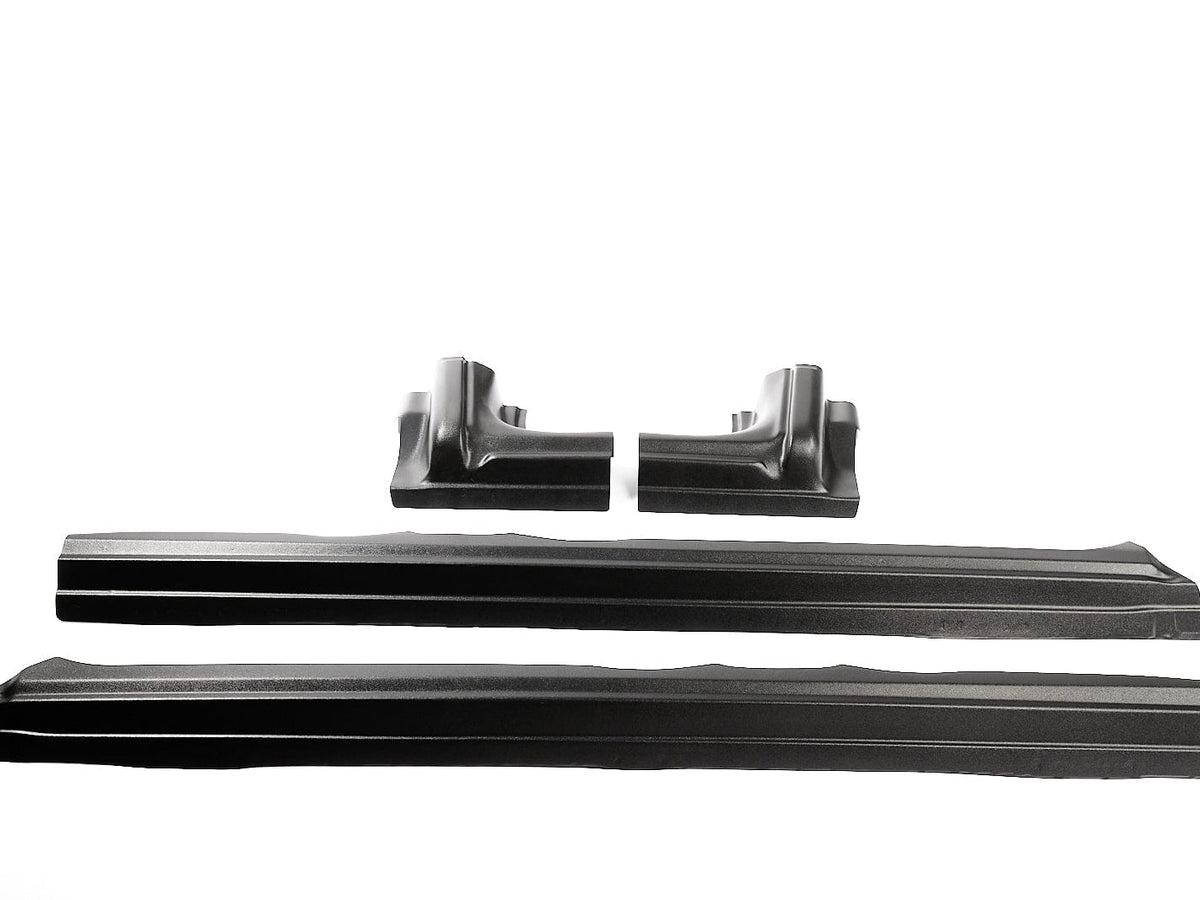 Original Appearance Manufacturing Ford / Mercury 2009-2014 F-150 SuperCrew Cab, Slip On Rocker Panel + Cab Corner Cover plastic slip on rocker panels