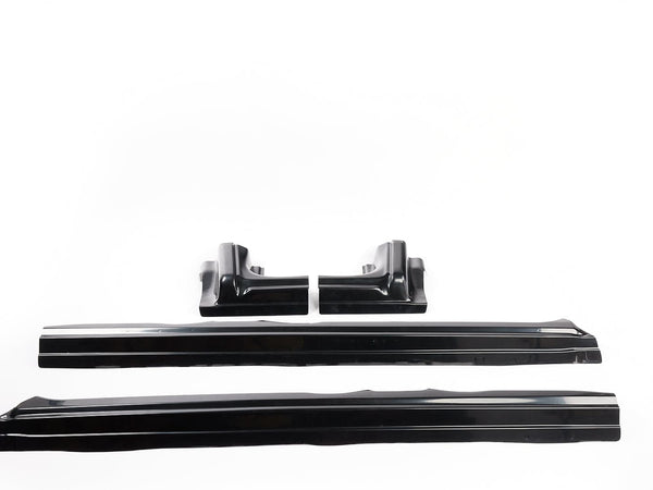 Original Appearance Manufacturing Ford / Mercury 2009-2014 F-150 SuperCrew Cab, Slip On Rocker Panel + Cab Corner Cover plastic slip on rocker panels