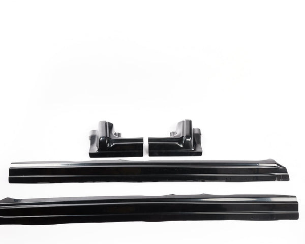 Original Appearance Manufacturing Ford / Mercury 2009-2014 F-150 SuperCrew Cab, Slip On Rocker Panel + Cab Corner Cover plastic slip on rocker panels