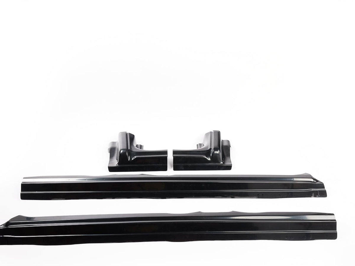 Original Appearance Manufacturing Ford / Mercury 2009-2014 F-150 SuperCrew Cab, Slip On Rocker Panel + Cab Corner Cover plastic slip on rocker panels