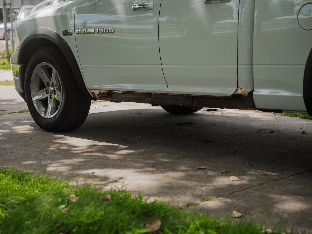 Original Appearance Manufacturing 2009-2024 Ram 1500 Quad Cab (2019-2024 "Classic"), Slip On Rocker Panels + Cab Corner Covers plastic slip on rocker panels