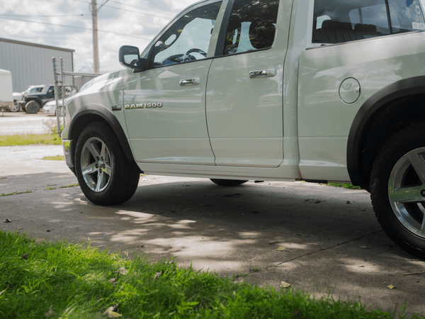 Original Appearance Manufacturing 2009-2024 Ram 1500 Quad Cab (2019-2024 "Classic"), Slip On Rocker Panels + Cab Corner Covers plastic slip on rocker panels