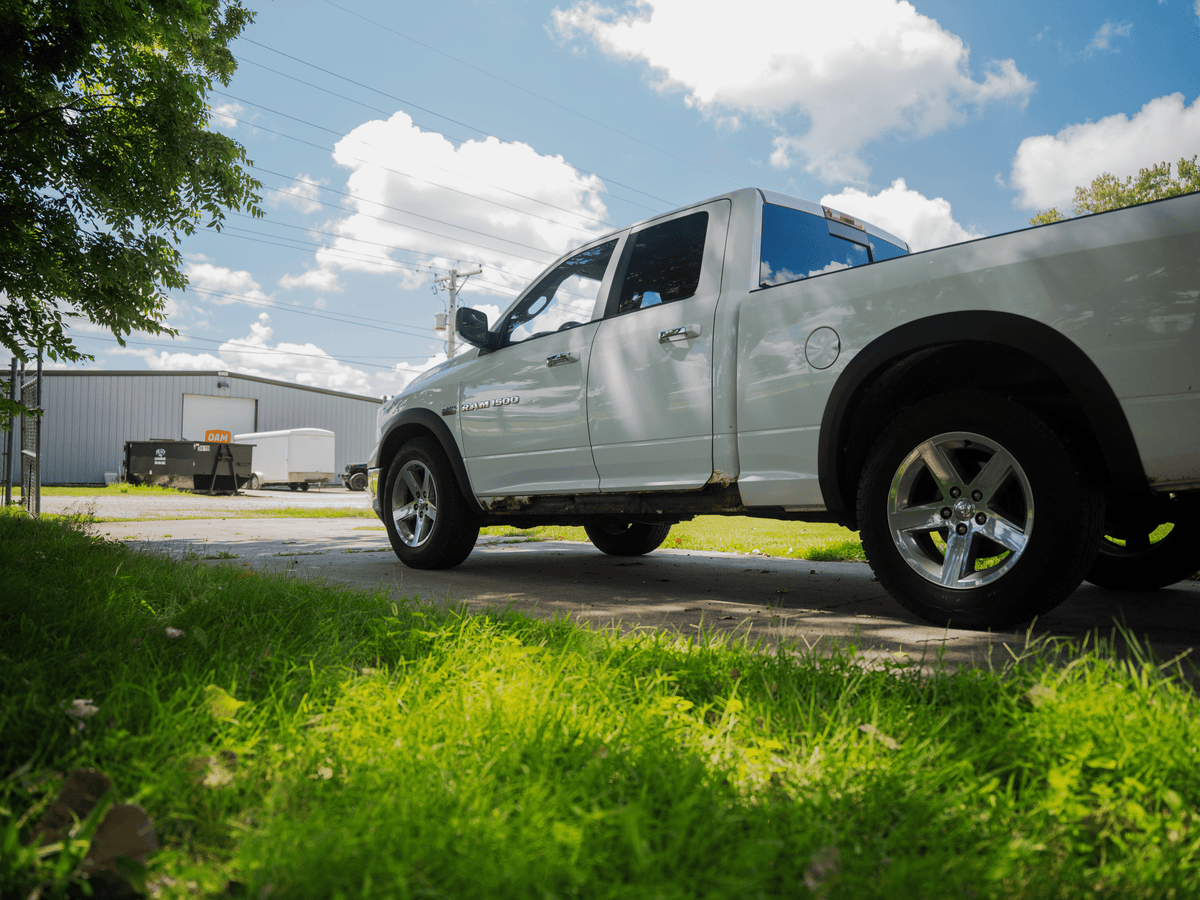 Original Appearance Manufacturing 2009-2024 Ram 1500 Quad Cab (2019-2024 "Classic"), Slip On Rocker Panels + Cab Corner Covers plastic slip on rocker panels