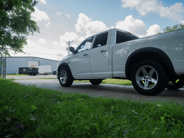 Original Appearance Manufacturing 2009-2024 Ram 1500 Quad Cab (2019-2024 "Classic"), Slip On Rocker Panels + Cab Corner Covers plastic slip on rocker panels