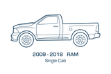 Original Appearance Manufacturing 2009-2024 Ram 1500 Single Cab (2019-2024 
