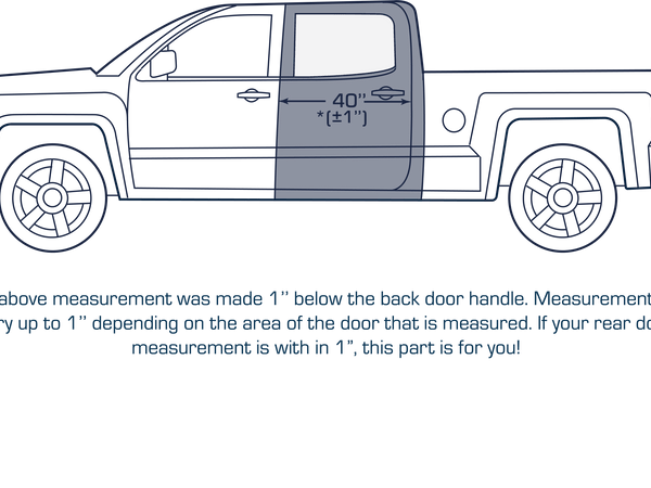 Original Appearance Manufacturing Chevrolet / GMC 2014-2018 Silverado/Sierra Crew Cab, Slip On Rocker Panel + Cab Corner Cover plastic slip on rocker panels