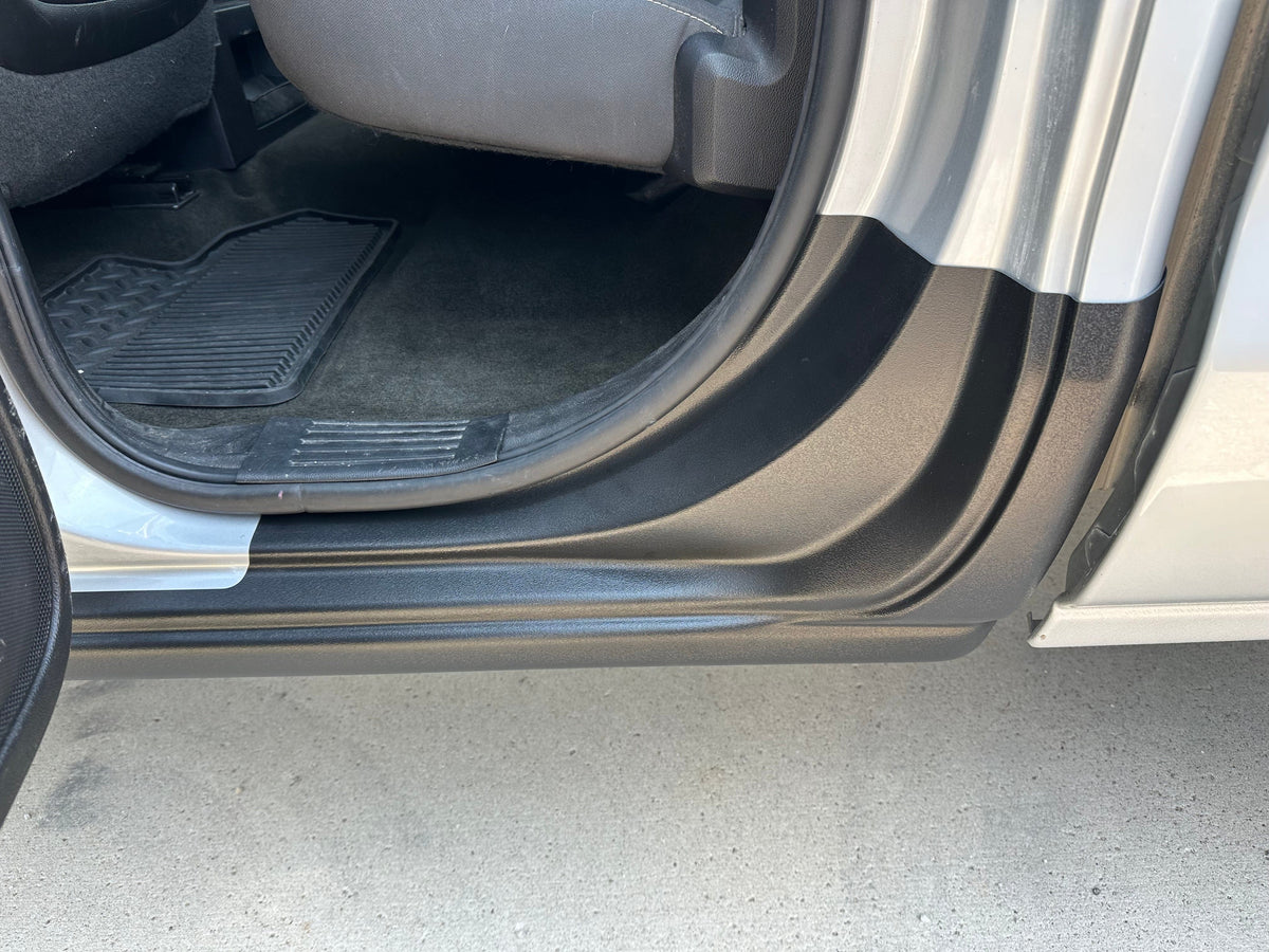 Original Appearance Manufacturing Chevrolet / GMC 2014-2018 Silverado/Sierra Double Cab, Slip On Rocker Panels + Cab Corner Covers plastic slip on rocker panels