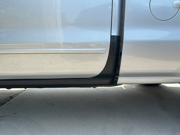 Original Appearance Manufacturing Chevrolet / GMC 2014-2018 Silverado/Sierra Double Cab, Slip On Rocker Panels + Cab Corner Covers plastic slip on rocker panels
