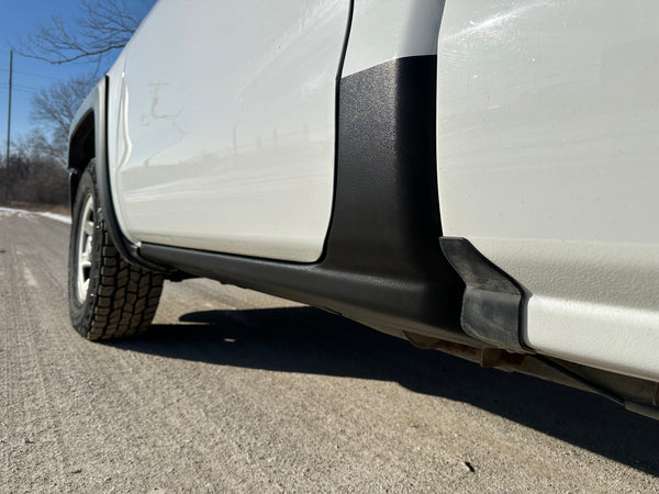 Original Appearance Manufacturing Chevrolet / GMC 2014-2018 Silverado/Sierra Single Cab, Slip On Rocker Panels + Cab Corner Covers plastic slip on rocker panels