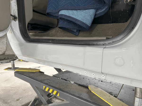 Original Appearance Manufacturing Quick Covers '99-'16 Super Duty Crew Cab, Slip On Rocker Panel + Cab Corner Cover plastic slip on rocker panels