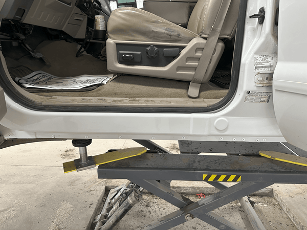 Original Appearance Manufacturing Quick Covers '99-'16 Super Duty Crew Cab, Slip On Rocker Panel + Cab Corner Cover plastic slip on rocker panels