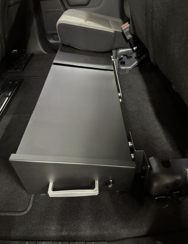 Original Appearance Manufacturing RuK Underseat Drawer 2015-2025 F150 Supercrew/ Super Duty Crew Cab | T_RuK by OAM plastic slip on rocker panels