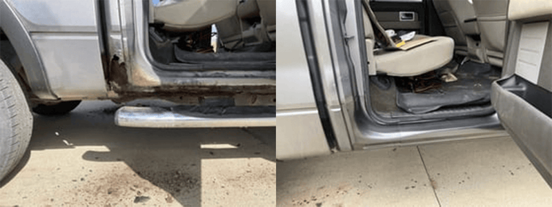 2009-2014 F-150 SuperCab Cab, Slip On Rocker Panel + Cab Corner 2009-2014 F-150 SuperCab Cab, Slip On Rocker Panel + Cab Corner