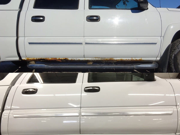 Original Appearance Manufacturing Chevrolet / GMC 1999-2006 Silverado/Sierra Crew Cab, Slip On Rocker Panel + Cab Corner plastic slip on rocker panels