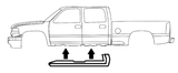 Original Appearance Manufacturing Chevrolet / GMC 1999-2006 Silverado/Sierra Crew Cab, Slip On Rocker Panel + Cab Corner plastic slip on rocker panels