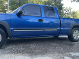 Original Appearance Manufacturing Chevrolet / GMC 1999-2006 Silverado/Sierra Extended Cab 4-Door, Slip On Rocker Panel + Cab Corner Cover plastic slip on rocker panels