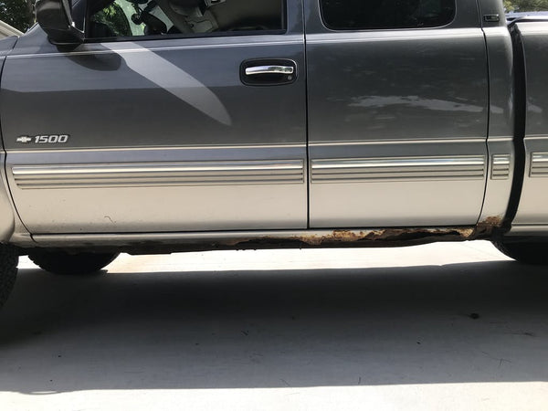 Original Appearance Manufacturing Chevrolet / GMC 1999-2006 Silverado/Sierra Extended Cab 4-Door, Slip On Rocker Panel + Cab Corner Cover plastic slip on rocker panels