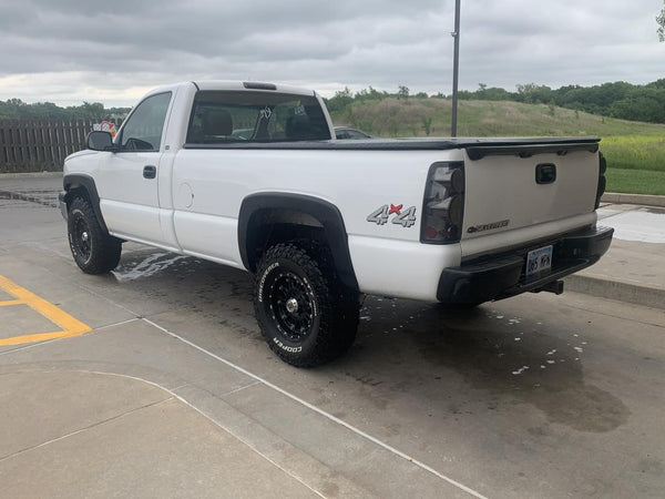 Original Appearance Manufacturing Chevrolet / GMC 1999-2006 Silverado/Sierra Single Cab, Slip On Rocker Panel +Cab Corner Cover plastic slip on rocker panels