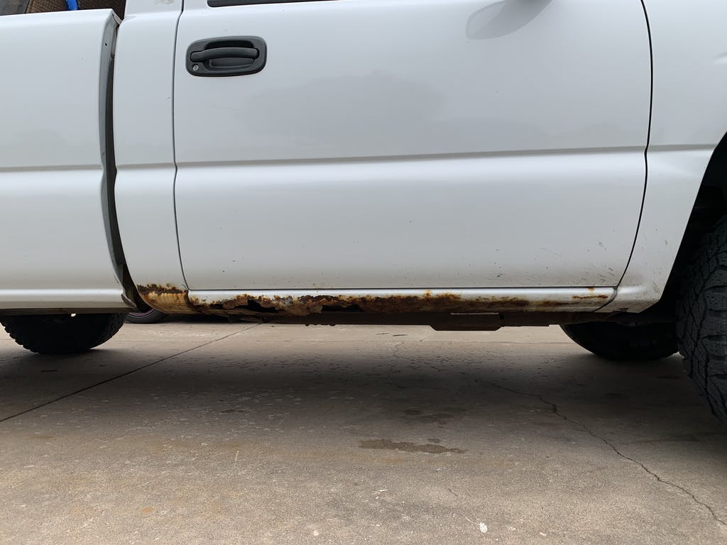Original Appearance Manufacturing Chevrolet / GMC 1999-2006 Silverado/Sierra Single Cab, Slip On Rocker Panel +Cab Corner Cover plastic slip on rocker panels