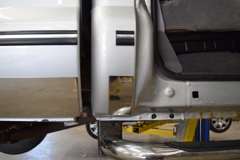Original Appearance Manufacturing Ford / Mercury 1999-2016 Super Duty (F-250/350/450) Crew Cab, Corner Covers Only plastic slip on rocker panels