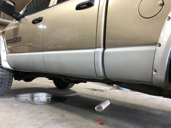 Original Appearance Manufacturing 2002-2008 Ram Quad Cab, Slip On Rocker Panel + Cab Corner Cover plastic slip on rocker panels