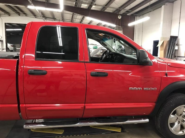 Original Appearance Manufacturing 2002-2008 Ram Quad Cab, Slip On Rocker Panel + Cab Corner Cover plastic slip on rocker panels
