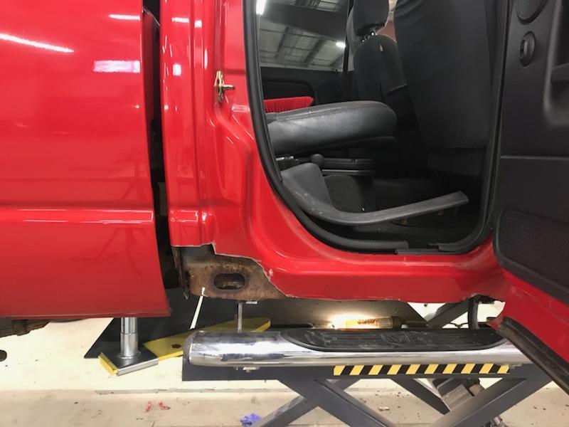 Original Appearance Manufacturing 2002-2008 Ram Quad Cab, Slip On Rocker Panel + Cab Corner Cover plastic slip on rocker panels