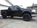 Original Appearance Manufacturing Ford / Mercury 2004-2008 F-150 Crew Cab, Slip On Rocker Panel + Cab Corner Cover plastic slip on rocker panels