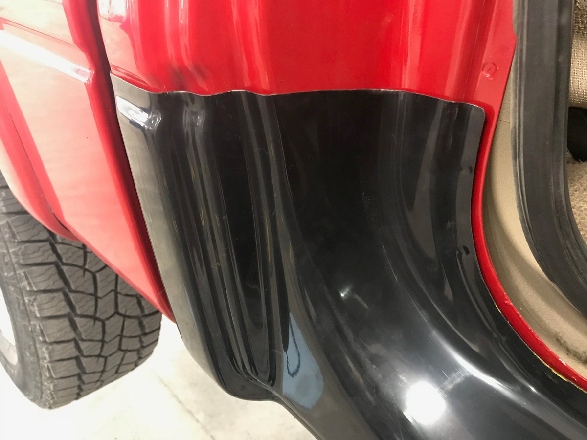 Original Appearance Manufacturing Ford / Mercury 2004-2008 F-150 Crew Cab, Slip On Rocker Panel + Cab Corner Cover plastic slip on rocker panels