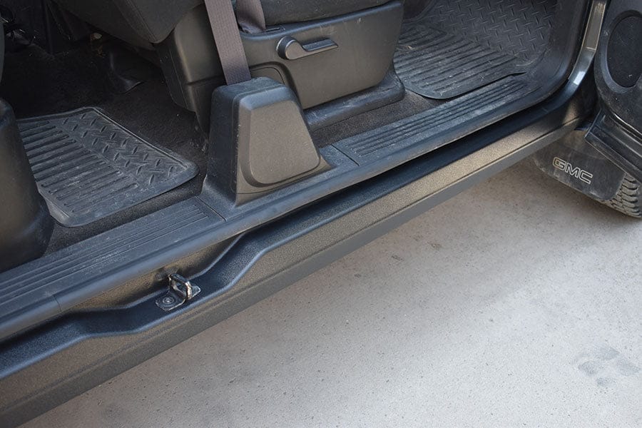 Original Appearance Manufacturing Chevrolet / GMC 2007-2013 Silverado/Sierra Extended Cab, Slip On Rocker Panels + Cab Corner Covers plastic slip on rocker panels