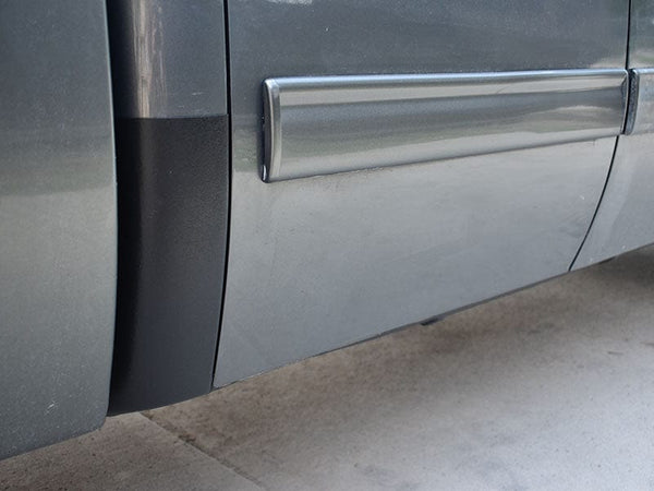 Original Appearance Manufacturing Chevrolet / GMC 2007-2013 Silverado/Sierra Extended Cab, Slip On Rocker Panels + Cab Corner Covers plastic slip on rocker panels
