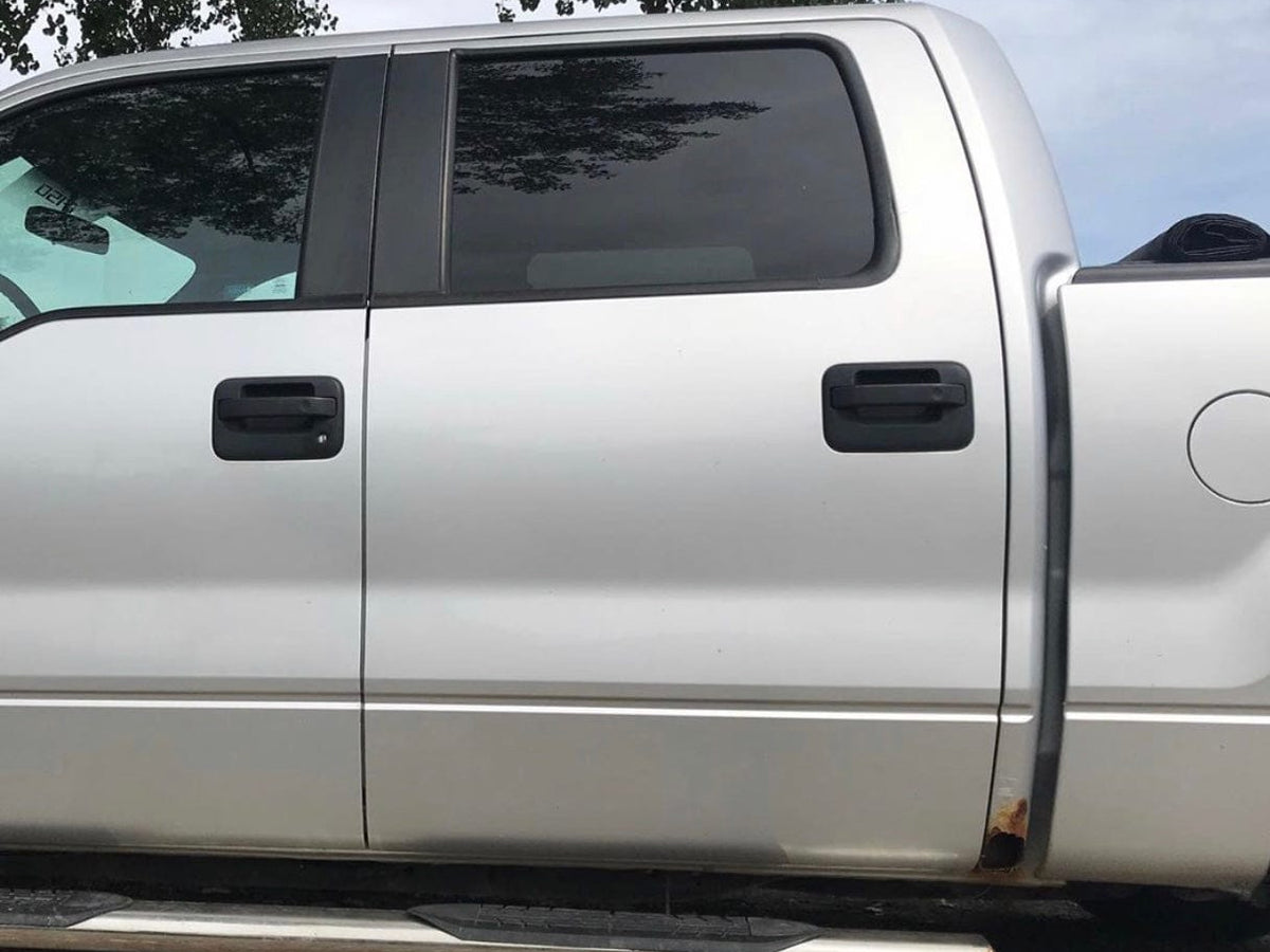 Original Appearance Manufacturing Ford / Mercury 2009-2014 F-150 SuperCrew Cab Corner Covers plastic slip on rocker panels