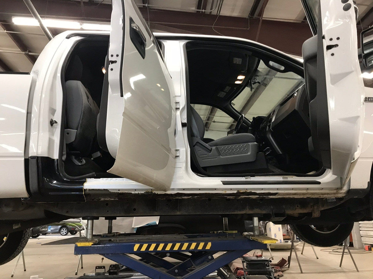 Original Appearance Manufacturing Ford / Mercury 2009-2014 F-150 SuperCrew Cab Corner Covers plastic slip on rocker panels