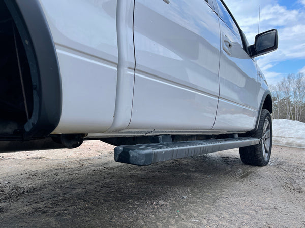 Original Appearance Manufacturing Ford / Mercury 2009-2014 F-150 SuperCrew Cab, Slip On Rocker Panel + Cab Corner Cover plastic slip on rocker panels