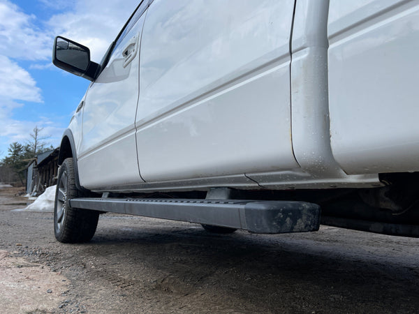 Original Appearance Manufacturing Ford / Mercury 2009-2014 F-150 SuperCrew Cab, Slip On Rocker Panel + Cab Corner Cover plastic slip on rocker panels