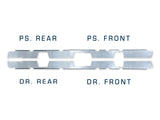 Original Appearance Manufacturing Quick Brackets For Inner Rockers- 1999-2018 Silverado/ Sierra Crew Cab plastic slip on rocker panels