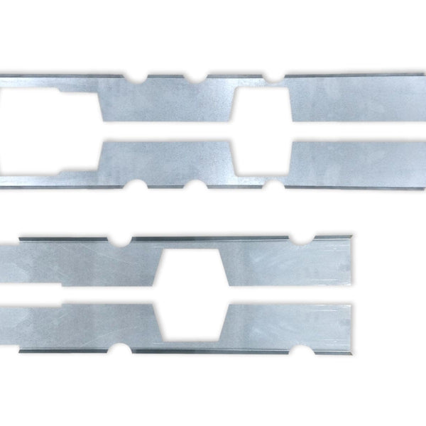 Original Appearance Manufacturing Quick Brackets For Inner Rockers- 1999-2018 Silverado/ Sierra Crew Cab plastic slip on rocker panels
